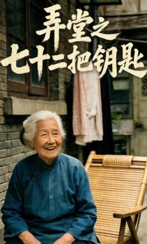 短剧《弄堂之七十二把钥匙》海报