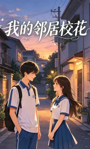 短剧《我的邻居校花》海报