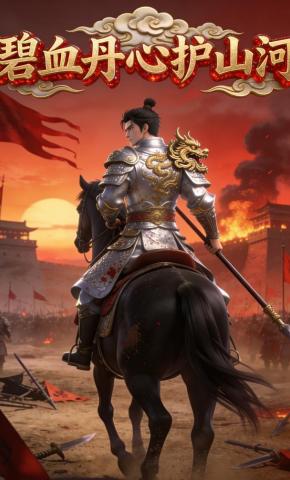 短剧《碧血丹心护山河》海报