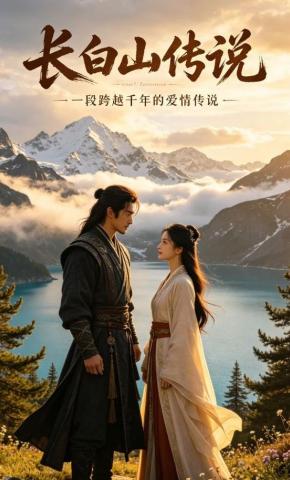 短剧《长白山传说》海报