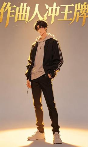 短剧《作曲人冲王牌》海报