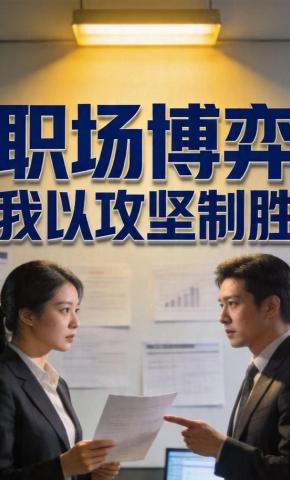 短剧《职场博弈，我以攻坚制胜》海报