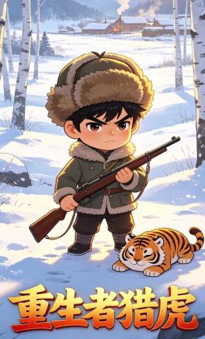 短剧《重生者猎虎》海报