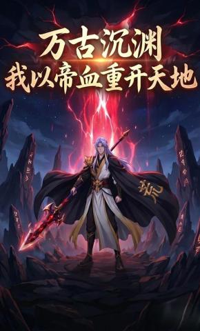 短剧《万古沉渊：我以帝血重开天地》海报