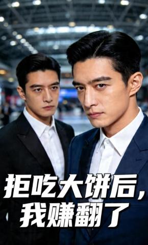 短剧《拒吃大饼后，我赚翻了》海报