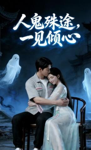 短剧《人鬼殊途，一见倾心》海报