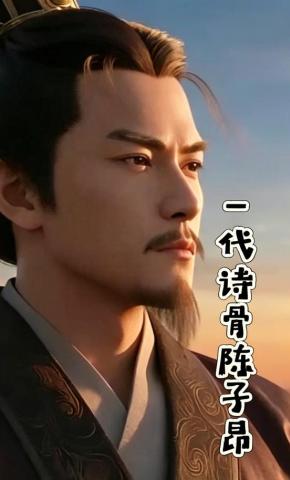 短剧《一代诗骨陈子昂》海报