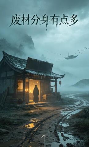 短剧《废材分身有点多》海报