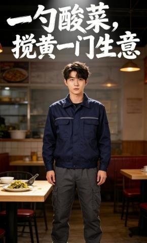 短剧《一勺酸菜，搅黄一门生意》海报