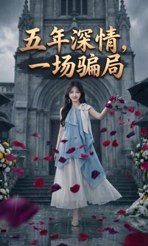 短剧《五年深情，一场骗局》海报