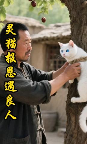 短剧《灵猫报恩遇良人》海报