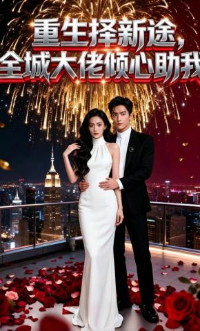 短剧《重生择新途，全城大佬倾心助我》海报