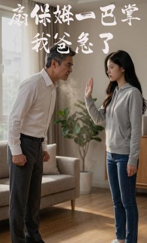 短剧《扇保姆一巴掌，我爸急了》海报