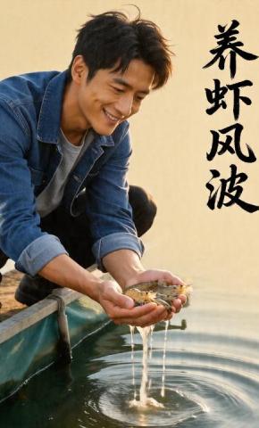 短剧《养虾风波》海报