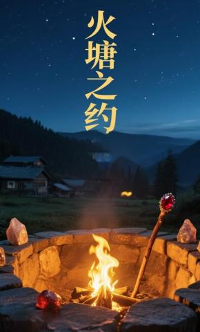 短剧《火塘之约》海报