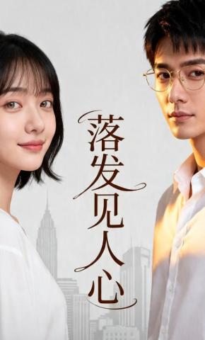 短剧《落发见人心》海报