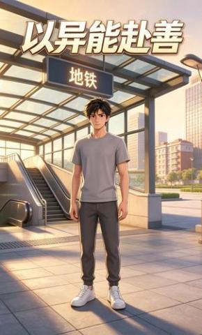 短剧《以异能赴善》海报