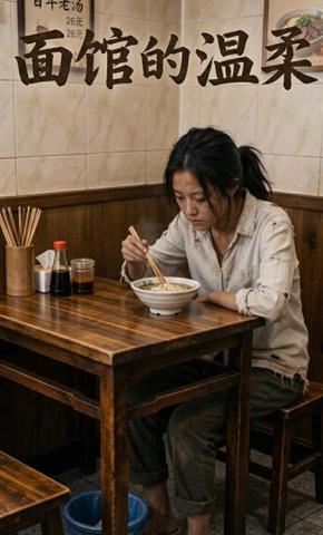 短剧《面馆的温柔》海报