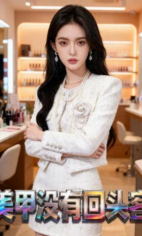 短剧《美甲没有回头客》海报