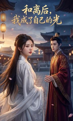 短剧《和离后，我成了自己的光》海报
