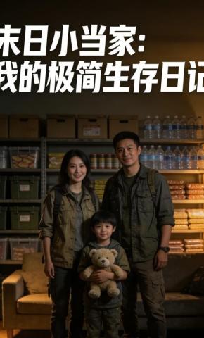 短剧《末日小当家：我的极简生存日记》海报