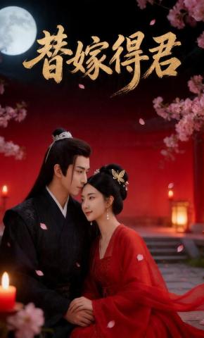 短剧《替嫁得君》海报