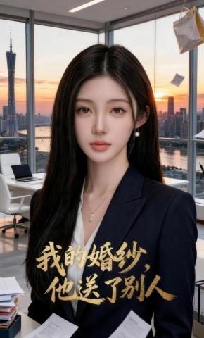 短剧《我的婚纱，他送了别人》海报