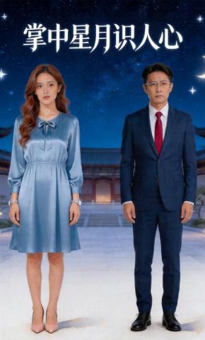 短剧《掌中星月识人心》海报