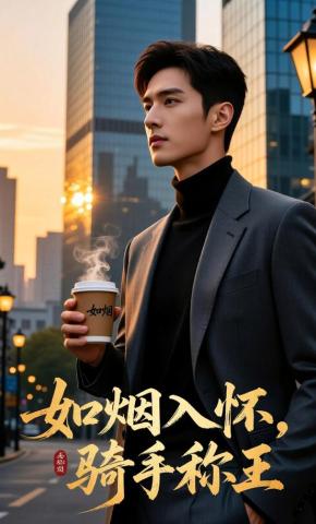 短剧《如烟入怀，骑手称王》海报