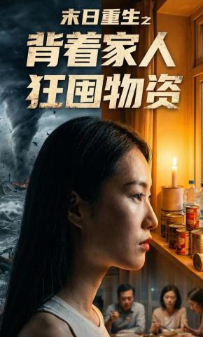 短剧《末日重生之背着家人狂囤物资》海报