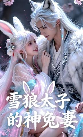短剧《雪狼太子的神兔妻》海报