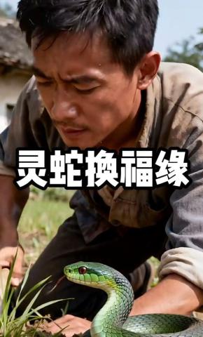 短剧《灵蛇换福缘》海报