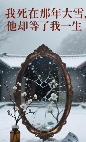 短剧《我死在那年大雪，他却等了我一生》海报