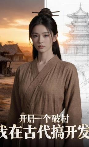 短剧《开局一个破村，我在古代搞开发》海报