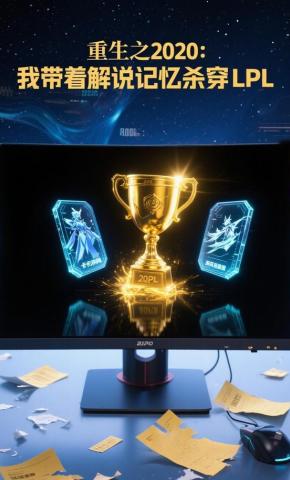 短剧《重生之2020我带着解说记忆杀穿LPL》海报