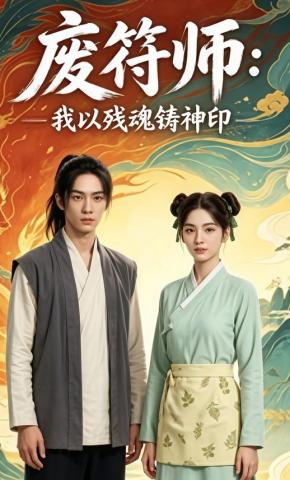 短剧《废符师：我以残魂铸神印》海报