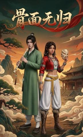 短剧《骨面无归》海报