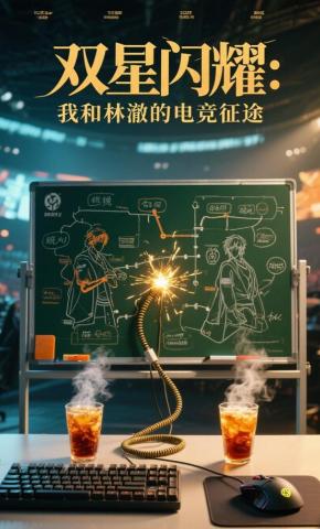 短剧《双星闪耀：我和林澈的电竞征途》海报