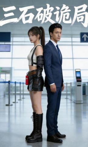 短剧《三石破诡局》海报
