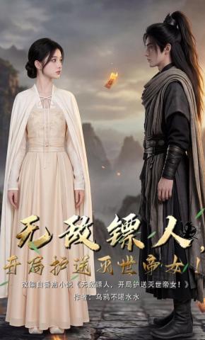 短剧《无敌镖人，开局护送灭世帝女！》海报