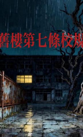 短剧《旧楼第七条校规》海报