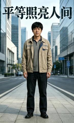 短剧《平等照亮人间》海报