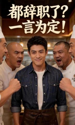 短剧《都辞职了？一言为定！》海报