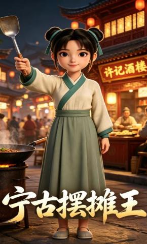 短剧《宁古摆摊王》海报