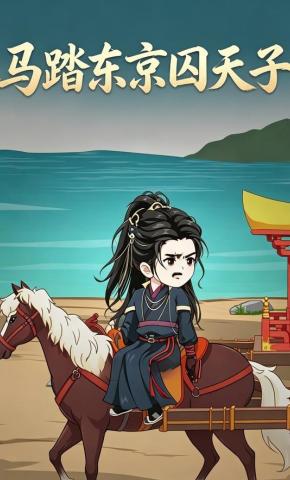 短剧《马踏东京囚天子》海报