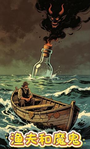 短剧《渔夫和魔鬼》海报