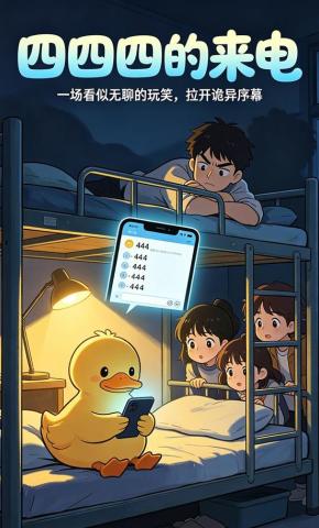 短剧《四四四的来电》海报