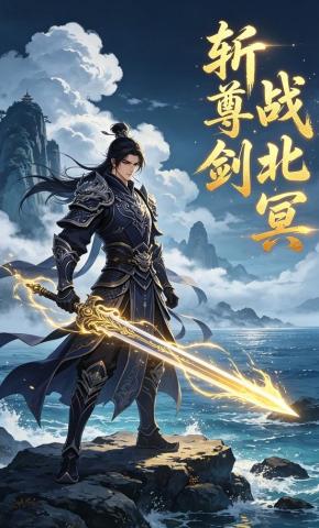 短剧《斩尊剑战北冥》海报