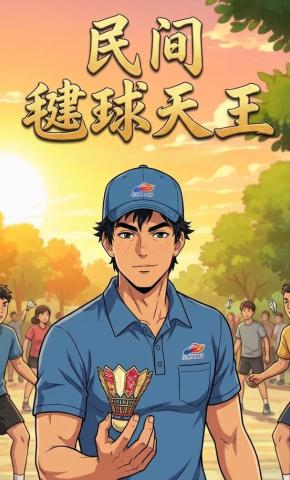 短剧《民间毽球天王》海报