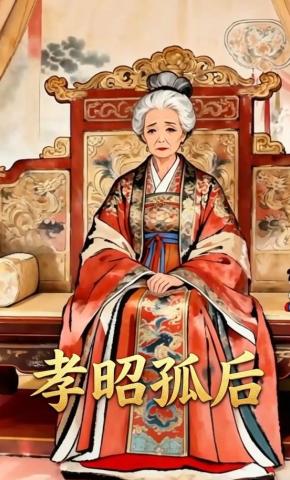 短剧《孝昭孤后》海报